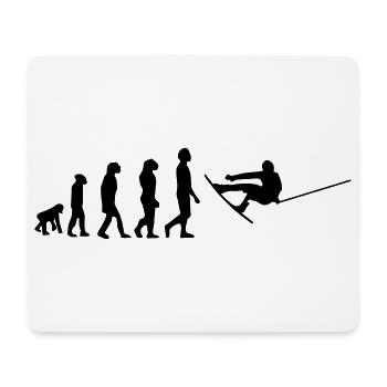 Wakeboard,Shred,Wakeboarder,Wakeboarding,Wake - Mouse Pad (horizontal) - white - Front