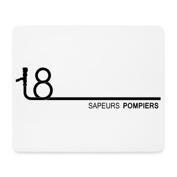 lance_18_3 - Tapis de souris (format paysage) - blanc - Devant