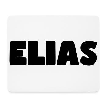 Elias Name - Mousepad (Querformat) - Weiß - Vorne