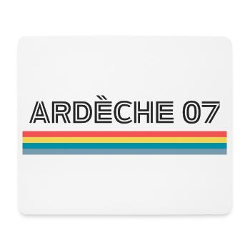 Ardeche 07 T-Shirt Cadeau Humour - Tapis de souris (format paysage) - blanc - Devant