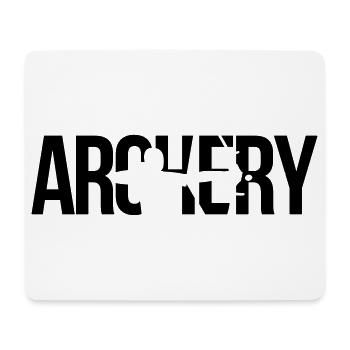 archery - Mouse Pad (horizontal) - white - Front