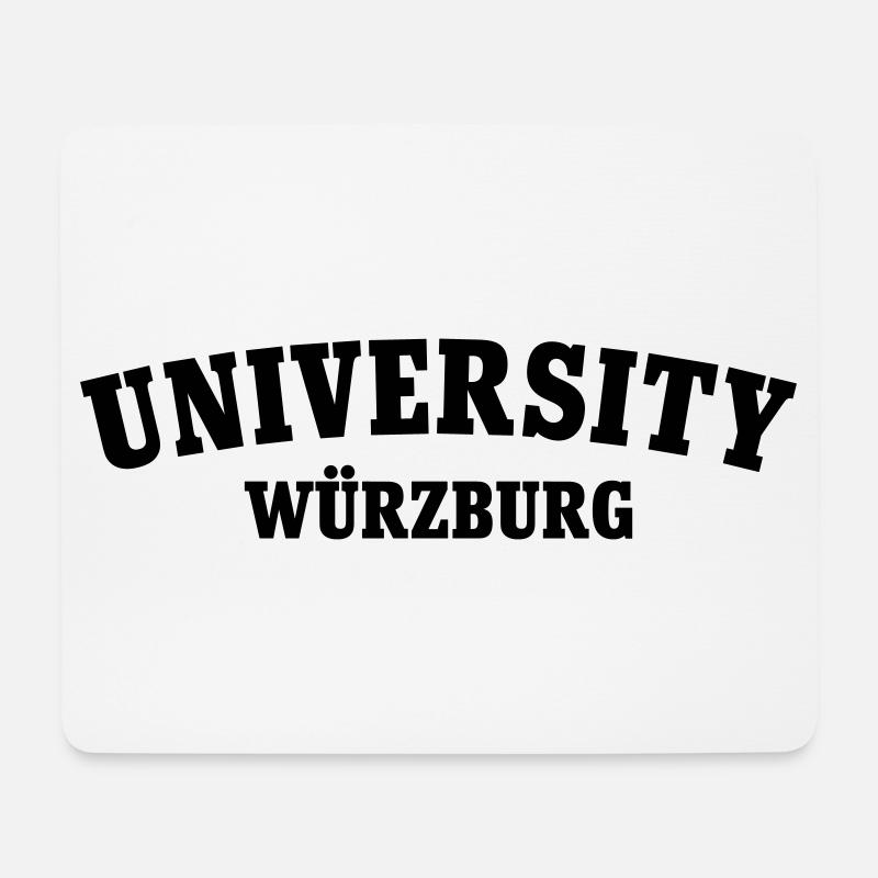 Universität Würzburg - Mousepad (Querformat) - Weiß