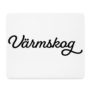 Värmskog Tinte - Mousepad (Querformat) - Weiß - Vorne