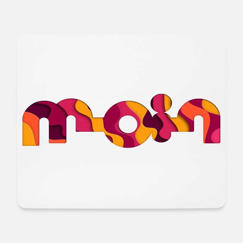 Hello - Mouse Pad (horizontal) - white