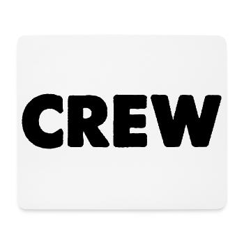 crew - Mouse Pad (horizontal) - white - Front