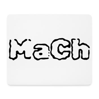 MaCh Schriftzug - Mousepad (Querformat) - Weiß - Vorne