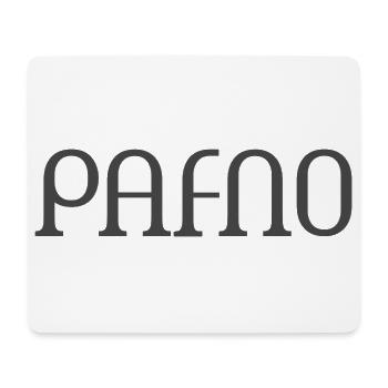 Pafno Nom de garçon - Tapis de souris (format paysage) - blanc - Devant