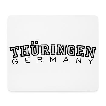 Thüringen Germany - Mousepad (Querformat) - Weiß - Vorne