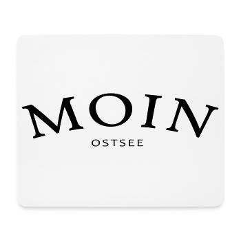Moin Ostsee - Mousepad (Querformat) - Weiß - Vorne
