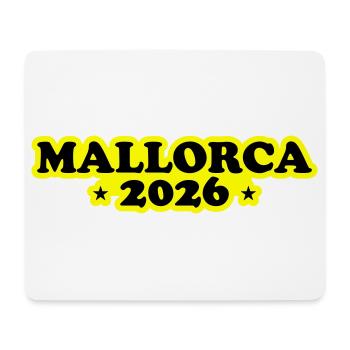 Mallorca 2026 - Mouse Pad (horizontal) - white - Front