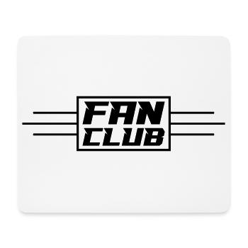 Fan Club Verein - Mouse Pad (horizontal) - white - Front