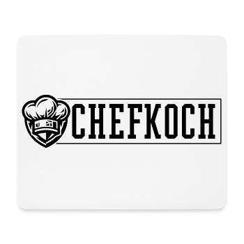 Chef Chef's Hat - Mouse Pad (horizontal) - white - Front