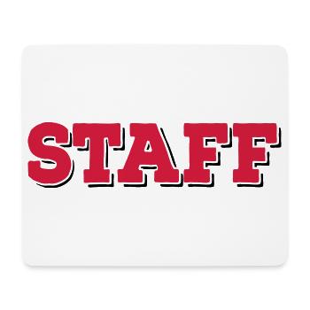 6254398 118120481 Staff - Mousepad (Querformat) - Weiß - Vorne