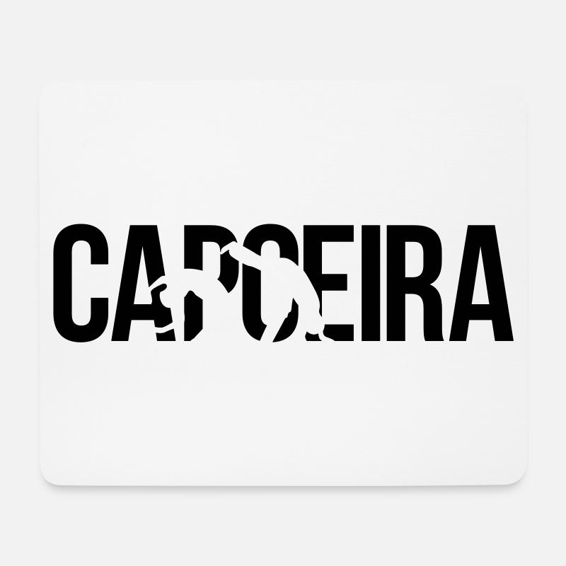 capoeira - Tapis de souris (format paysage) - blanc