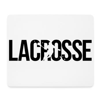 lacrosse - Mouse Pad (horizontal) - white - Front