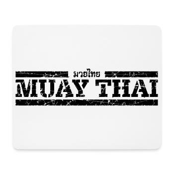 Muay Thai - Mouse Pad (horizontal) - white - Front