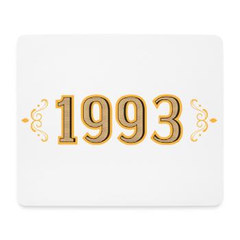 Legende seit 1993 Retro 1993 - Mousepad (Querformat) - Weiß - Vorne