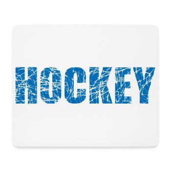 Hockey Eishockey - Mousepad (Querformat) - Weiß - Vorne