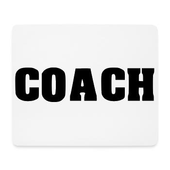 coach coaching - Mousepad (Querformat) - Weiß - Vorne