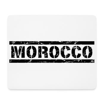 Maroc - Tapis de souris (format paysage) - blanc - Devant