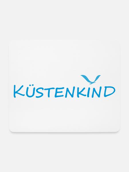 KÜSTENKIND - Mousepad (Querformat) - Weiß