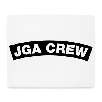 JGA Crew Element Top (JGA MC-Rocker-Kutten-Design) - Mousepad (Querformat) - Weiß - Vorne