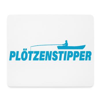 PLÖTZENSTIPPER - Mouse Pad (horizontal) - white - Front