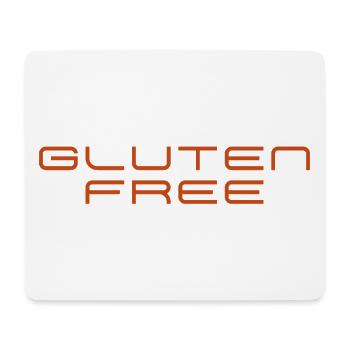 Gluten Free - Tapis de souris (format paysage) - blanc - Devant
