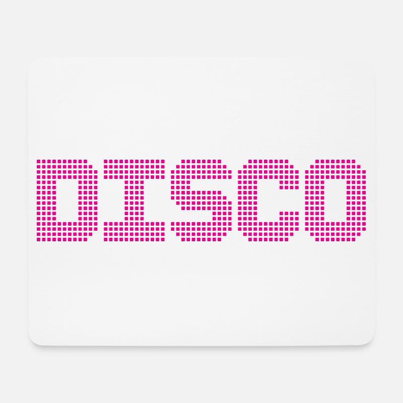 DISCO - Mouse Pad (horizontal) - white