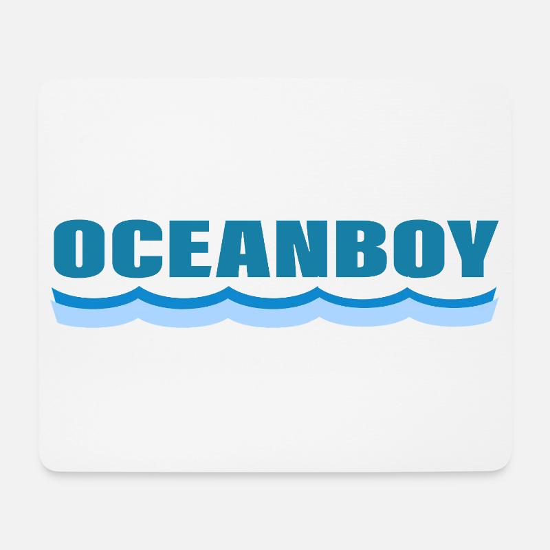 OCEANBOY - Mousepad (Querformat) - Weiß