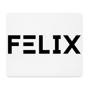 First name Felix - Mouse Pad (horizontal) - white - Front
