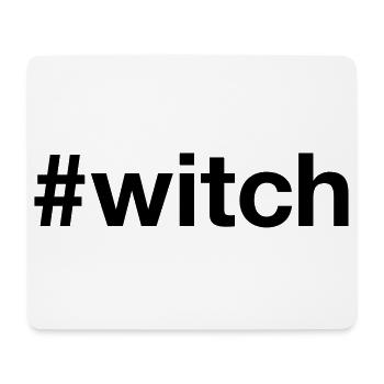 WITCH Spooky Hexe Halloween - Mouse Pad (horizontal) - white - Front