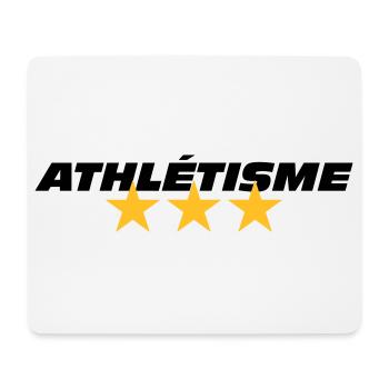 Athlétisme - Tapis de souris (format paysage) - blanc - Devant