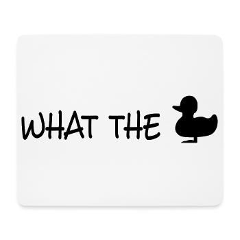 fuck - Mousepad (Querformat) - Weiß - Vorne