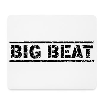 Big Beat - Mousepad (Querformat) - Weiß - Vorne