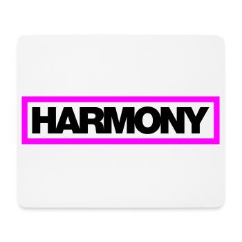 Typo HARMONY Kontur 2C - Mousepad (Querformat) - Weiß - Vorne