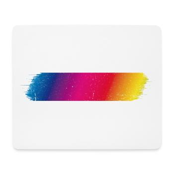 Farbspektrum Flash dirty - Mousepad (Querformat) - Weiß - Vorne