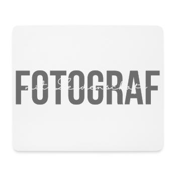 Photographer with passion - Mouse Pad (horizontal) - white - Front