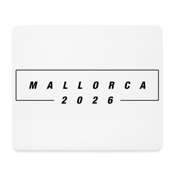 Mallorca 2026 - Mouse Pad (horizontal) - white - Front