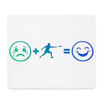 Ultimate Frisbee Gift for the Ultimate Player - Mouse Pad (horizontal) - white - Front