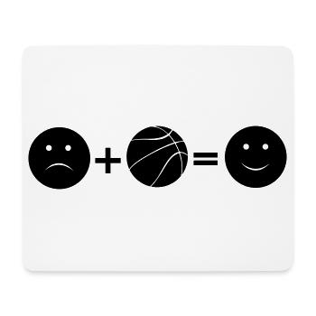 Basketball Sport - Mousepad (Querformat) - Weiß - Vorne