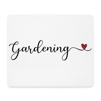Garten - Mousepad (Querformat) - Weiß - Vorne