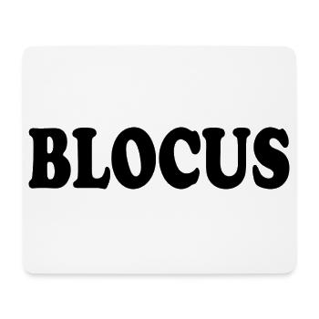 Blockade - Mousepad (Querformat) - Weiß - Vorne