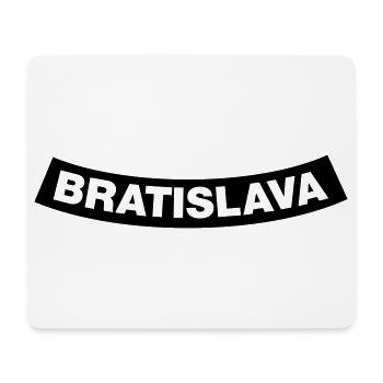 Bratislava ChapterElement 1C (JGA MC-Rocker-Style) - Mousepad (Querformat) - Weiß - Vorne