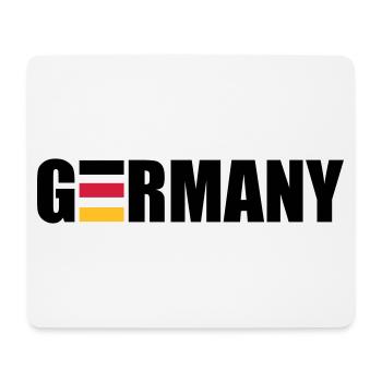 Germany | Deutschland | Flag | Flagge - Tapis de souris (format paysage) - blanc - Devant