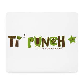TI Punch La MARTINIQUE - Tapis de souris (format paysage) - blanc - Devant