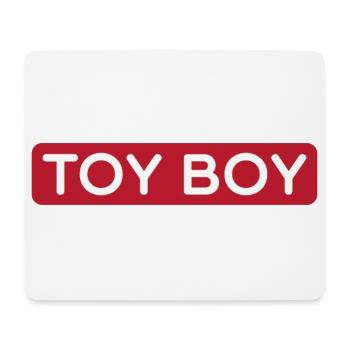 toy boy t-shirt design gift idea - Mouse Pad (horizontal) - white - Front