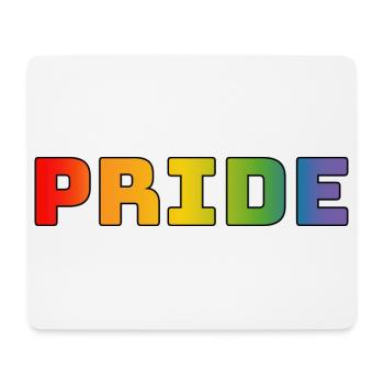 rainbow pride LGBT LGBTQI queer - Tapis de souris (format paysage) - blanc - Devant