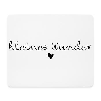 Kleines Wunder - Mousepad (Querformat) - Weiß - Vorne