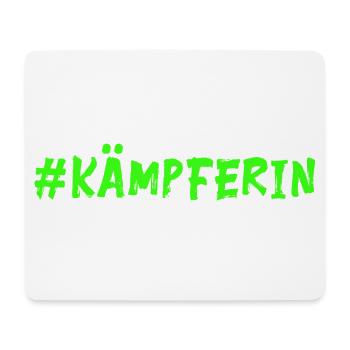Fighter - Lucky Charm - neon green - Mouse Pad (horizontal) - white - Front